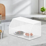 Maxbell Food Cover Buffet Sturdy Iron Plates Bowls Dishes Covers for Picnic Grilling