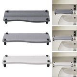 Maxbell Water Absorbent Pad Sponge Holder Rack Mat Nonslip Organizer Sink Drying Mat Deep Gray