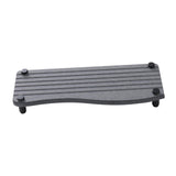 Maxbell Water Absorbent Pad Sponge Holder Rack Mat Nonslip Organizer Sink Drying Mat Deep Gray