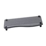 Maxbell Water Absorbent Pad Sponge Holder Rack Mat Nonslip Organizer Sink Drying Mat Deep Gray