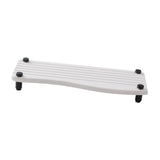 Maxbell Water Absorbent Pad Sponge Holder Rack Mat Nonslip Organizer Sink Drying Mat White