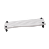 Maxbell Water Absorbent Pad Sponge Holder Rack Mat Nonslip Organizer Sink Drying Mat White