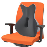 Maxbell Back Lumbar Support Cushion Trendy for Working Chin and Neck Support Driving Black