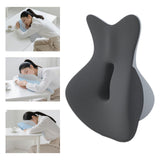 Maxbell Back Lumbar Support Cushion Trendy for Working Chin and Neck Support Driving Black
