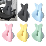 Maxbell Back Lumbar Support Cushion Trendy for Working Chin and Neck Support Driving Black