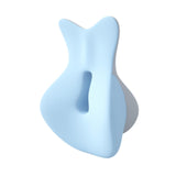 Maxbell Back Lumbar Support Cushion Trendy for Working Chin and Neck Support Driving Blue