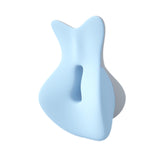 Maxbell Back Lumbar Support Cushion Trendy for Working Chin and Neck Support Driving Blue