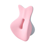 Maxbell Back Lumbar Support Cushion Trendy for Working Chin and Neck Support Driving Pink