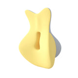 Maxbell Back Lumbar Support Cushion Trendy for Working Chin and Neck Support Driving Yellow