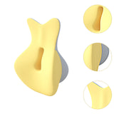 Maxbell Back Lumbar Support Cushion Trendy for Working Chin and Neck Support Driving Yellow