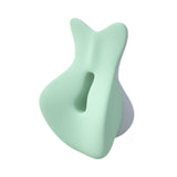 Maxbell Back Lumbar Support Cushion Trendy for Working Chin and Neck Support Driving Green