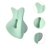 Maxbell Back Lumbar Support Cushion Trendy for Working Chin and Neck Support Driving Green