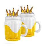 Maxbell Inflatable Cooler Ice Holder Cold Drink Container for BBQ Backyard Gathering