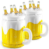 Maxbell Inflatable Cooler Ice Holder Cold Drink Container for BBQ Backyard Gathering