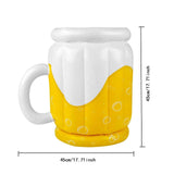 Maxbell Inflatable Cooler Ice Holder Cold Drink Container for BBQ Backyard Gathering