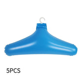 Maxbell 5x Inflatable Clothes Hangers Multiuse Foldable Coat Holders for Home Travel
