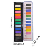 Maxbell Watercolor Paint Brush Set Portable Students Drawing Watercolor Painting Kit