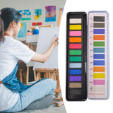 Maxbell Watercolor Paint Brush Set Portable Students Drawing Watercolor Painting Kit