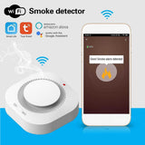 Maxbell Smoke Alert Equipment with Photoelectric for Household Kitchen Smokehouse