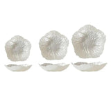 Maxbell 3 Pieces Flower Shape Plate Dessert Plate for Kitchen Dining Room Home Decor