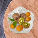 Maxbell 3 Pieces Flower Shape Plate Dessert Plate for Kitchen Dining Room Home Decor