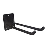 Maxbell Garage Storage Hook Wall Mount Paddle Rack for Tire Garden Tools Canoe black