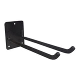 Maxbell Garage Storage Hook Wall Mount Paddle Rack for Tire Garden Tools Canoe black
