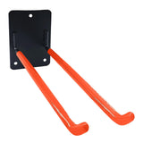 Maxbell Garage Storage Hook Wall Mount Paddle Rack for Tire Garden Tools Canoe orange
