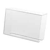 Maxbell Toilet Paper Holder Wall Mounted Stable Organizer for Bathroom Kitchen Hotel White L