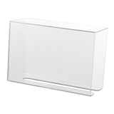 Maxbell Toilet Paper Holder Wall Mounted Stable Organizer for Bathroom Kitchen Hotel White L