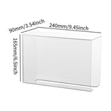 Maxbell Toilet Paper Holder Wall Mounted Stable Organizer for Bathroom Kitchen Hotel White L