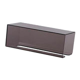 Maxbell Toilet Paper Holder Wall Mounted Stable Organizer for Bathroom Kitchen Hotel Black S