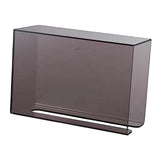 Maxbell Toilet Paper Holder Wall Mounted Stable Organizer for Bathroom Kitchen Hotel Black L