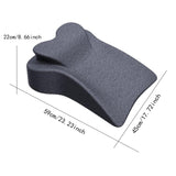Maxbell Leg Elevation Pillow Removable Cover Lie Pillow for Apartment Reading Office