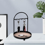 Maxbell Desktop Jewelry Organizer Key Bowl Key Holder for Entryway Cufflinks Entrance Beige