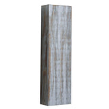 Maxbell Wood Wall Planter for Indoor Plants Artificial Flower Plants Wooden Vase Blue