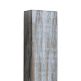 Maxbell Wood Wall Planter for Indoor Plants Artificial Flower Plants Wooden Vase Grey