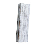 Maxbell Wood Wall Planter for Indoor Plants Artificial Flower Plants Wooden Vase White