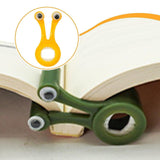 Maxbell 2Pcs Snail Shaped Monitor Stands Decorative for Office Travel Business Trips Yellow