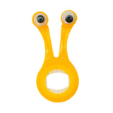 Maxbell 2Pcs Snail Shaped Monitor Stands Decorative for Office Travel Business Trips Yellow