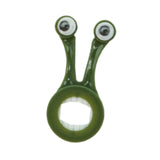 Maxbell 2Pcs Snail Shaped Monitor Stands Decorative for Office Travel Business Trips Green
