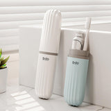 Maxbell Toothbrush Toothpaste Travel Case Storage Container for Hotel Shower Camping S Green