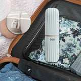 Maxbell Toothbrush Toothpaste Travel Case Storage Container for Hotel Shower Camping S Green