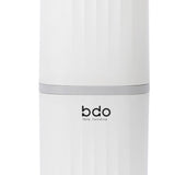 Maxbell Toothbrush Toothpaste Travel Case Storage Container for Hotel Shower Camping L White