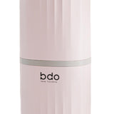 Maxbell Toothbrush Toothpaste Travel Case Storage Container for Hotel Shower Camping L Pink