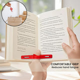 Maxbell Thumb Book Page Holder Thumb Bookmark Book Opener Holder for Bookworm Office