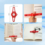 Maxbell Thumb Book Page Holder Thumb Bookmark Book Opener Holder for Bookworm Office