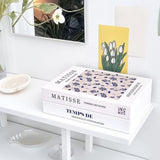 Maxbell Book Shaped Cord Organiser Conceal Power Strip for Drawers Desks Countertops A