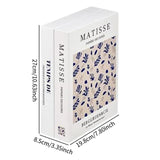 Maxbell Book Shaped Cord Organiser Conceal Power Strip for Drawers Desks Countertops A