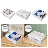 Maxbell Book Shaped Cord Organiser Conceal Power Strip for Drawers Desks Countertops A